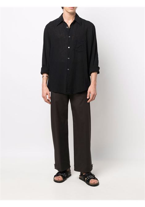 トップス 25SS OUR LEGACY COCO SHIRT size44 Our Legacy - Coco Shirt Washed Black Air Cotton